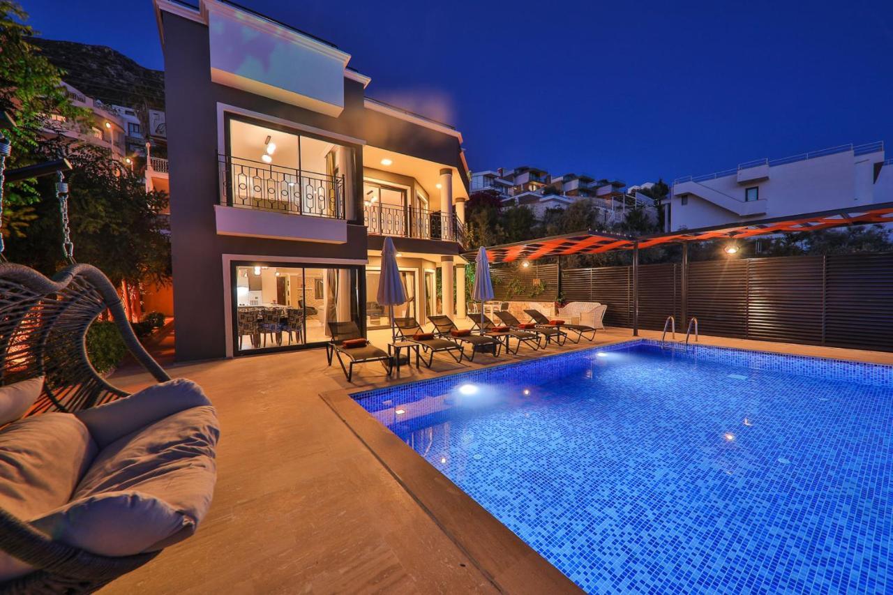 Villa Celik Калкан Экстерьер фото