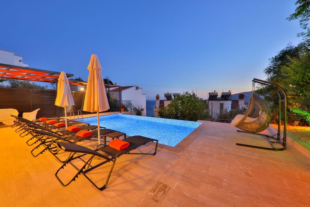 Villa Celik Калкан Экстерьер фото