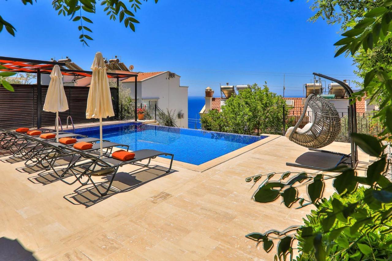 Villa Celik Калкан Экстерьер фото