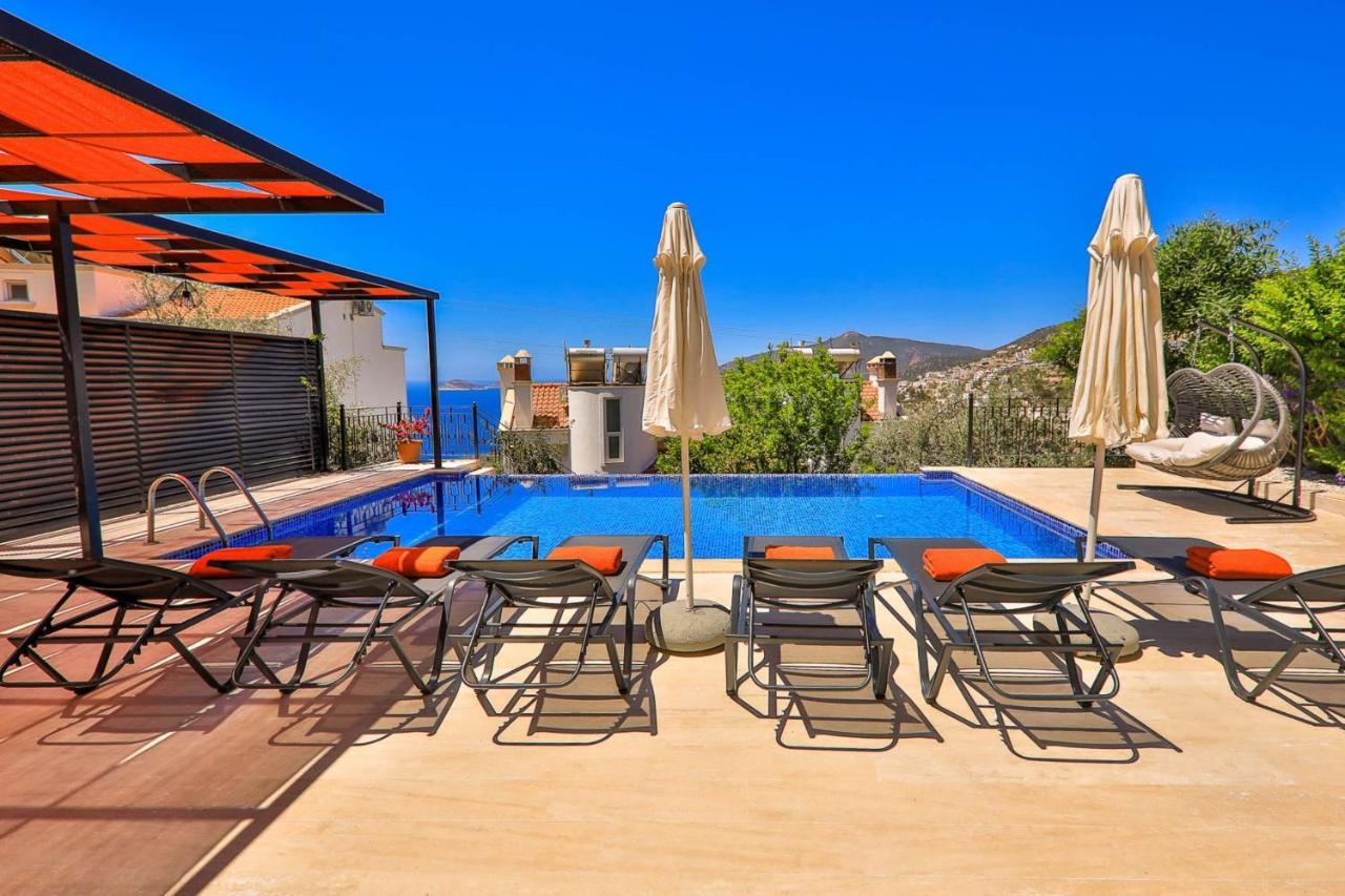 Villa Celik Калкан Экстерьер фото