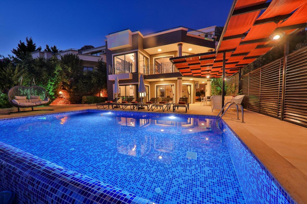 Villa Celik Калкан Экстерьер фото